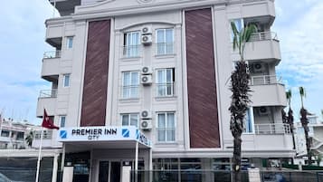 Fassade der Unterkunft