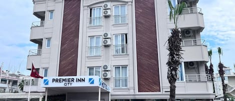 Fassade der Unterkunft