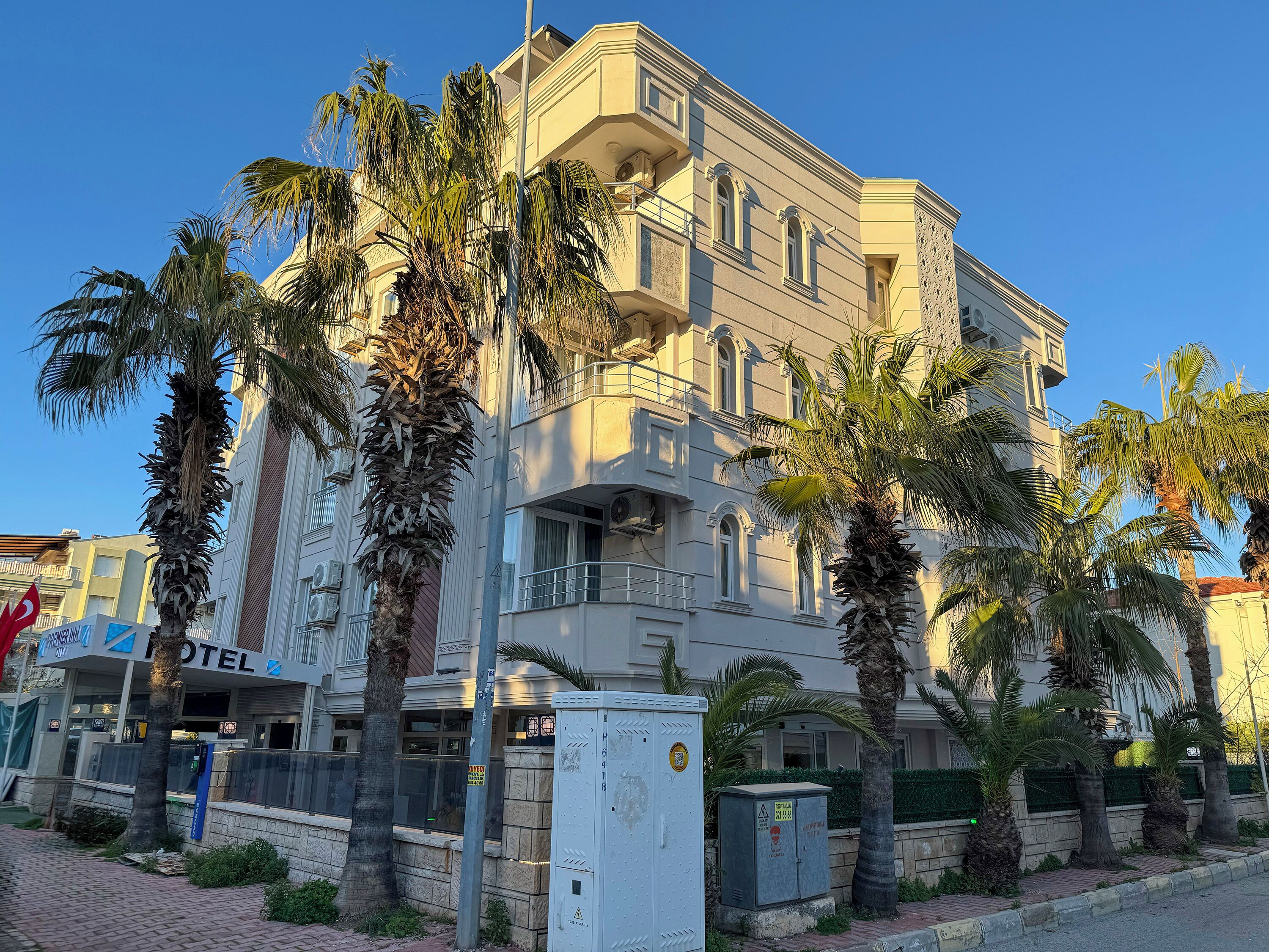 Fachada de la propiedad