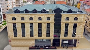 Fachada de la propiedad