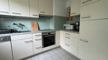 Kühlschrank, Ofen, Herdplatte, Geschirrspüler