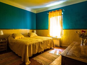 2 chambres, draps fournis