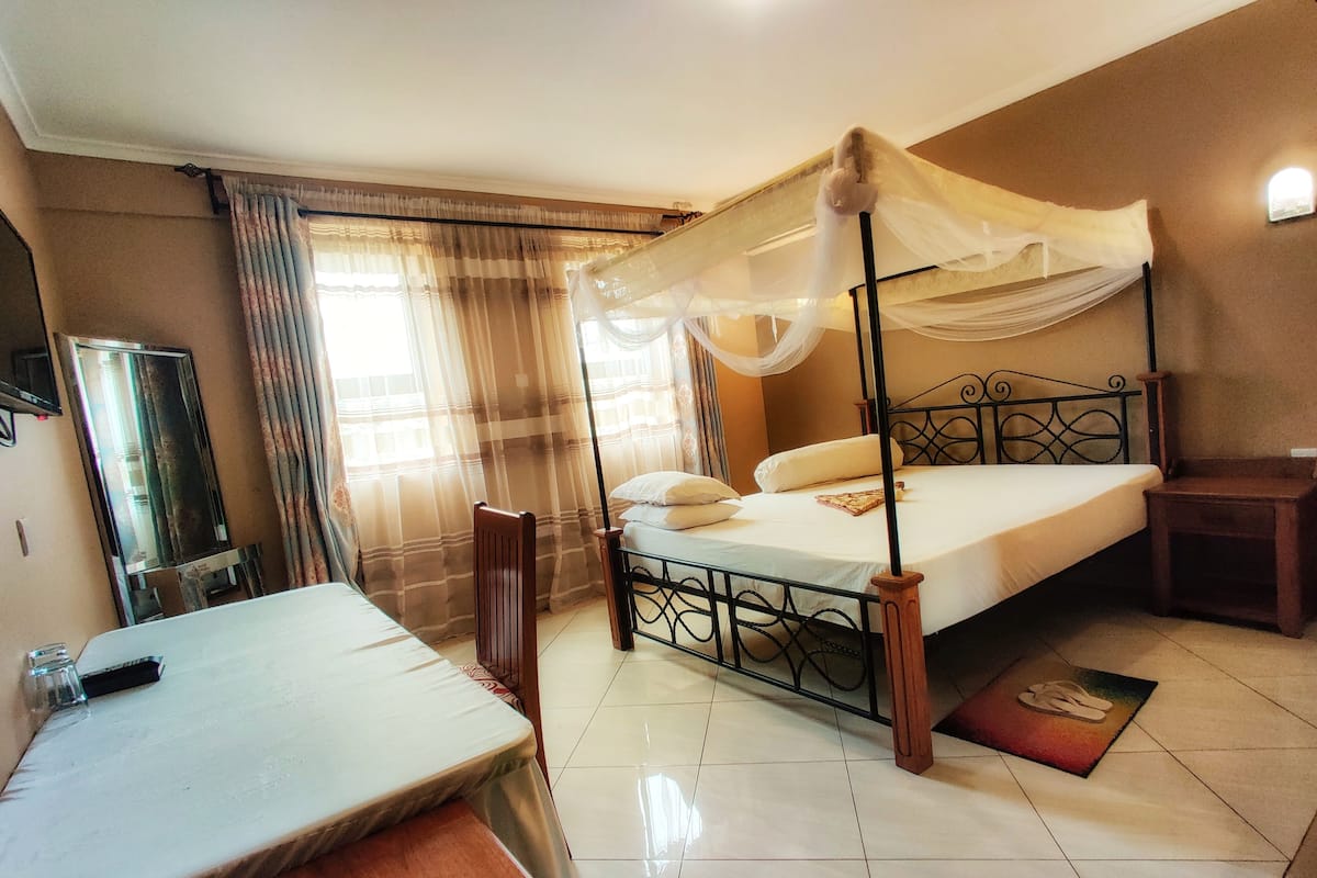 Standaard tweepersoonskamer | 1 slaapkamer, lakens van Egyptisch katoen, luxe beddengoed