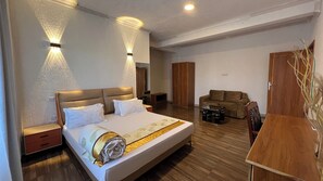 Family Room | Egyptian cotton sheets, premium bedding, down comforters - Lush Garden Hotel (Arusha)
