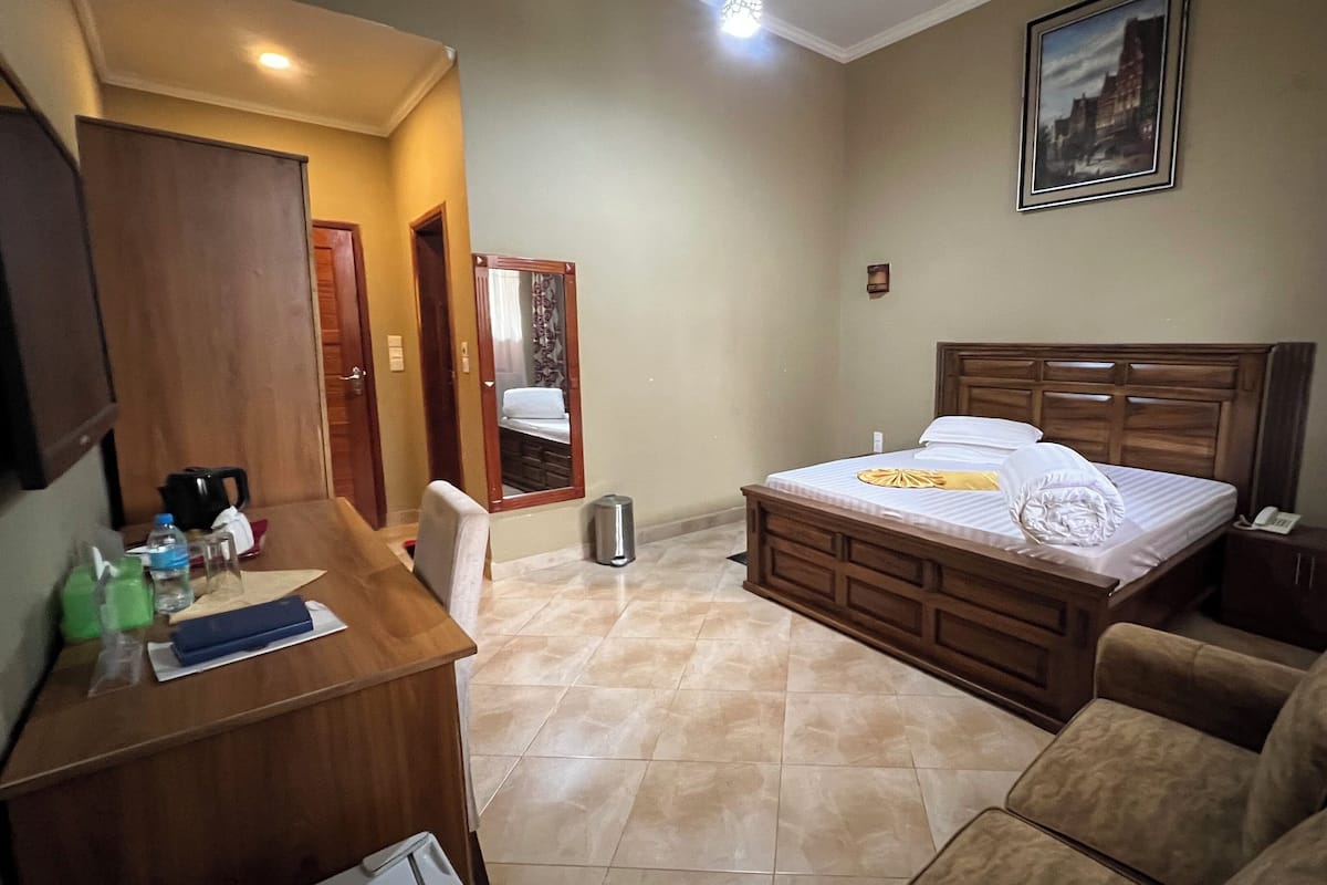 Deluxe eenpersoonskamer | 1 slaapkamer, lakens van Egyptisch katoen, luxe beddengoed