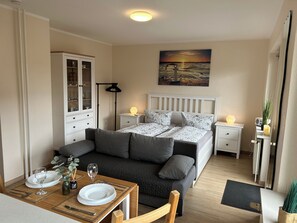 1 Schlafzimmer, kostenloses WLAN, Bettwäsche