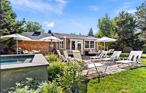 Terrace/patio - Southampton Pool Home Near Village & Shinnecock (Southampton)