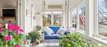 Lakeview retreat with beach access. Stylish home just steps from Deep Run Beach.