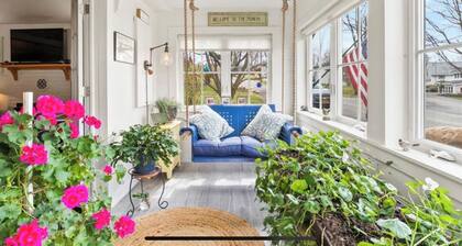 Lakeview retreat with beach access. Stylish home just steps from Deep Run Beach.