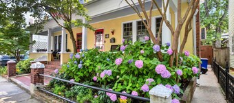 Historic & sunny home w/ Fireplace steps from USNA & Downtown Annapolis