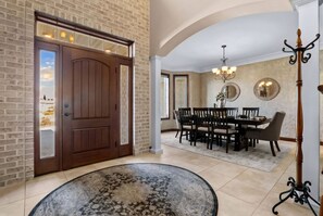 Dining - Huge home with theater, hot tub, golf cart, and just minutes from Lambeau Field! (HOBART)
