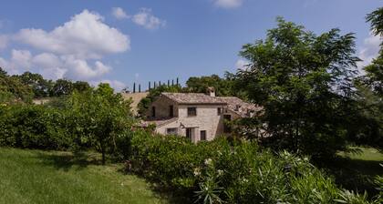 Amazing villa with swimming pool into the nature with view over the Adriatic sea