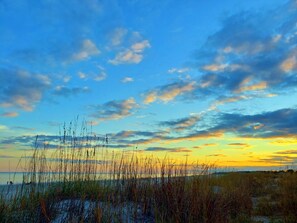 Sulla spiaggia, lettini da mare