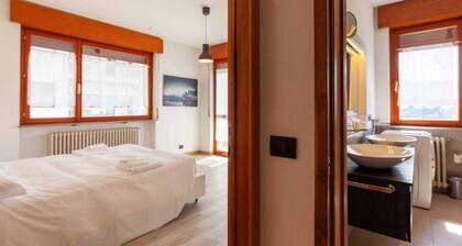 Civetta - Panoramic penthouse with terraces in the center of Belluno