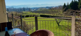 Weinberg Idyll vacation apartment - Fantastic view over vineyards to Lake Constance