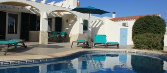 Charming Menorcan villa with swimming pool, recently renovated