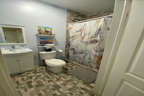 Regadera y bidet