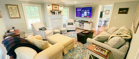 Smart TV, videojuegos, libros, biblioteca de música