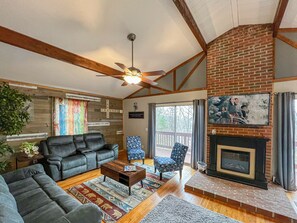 Älytelevisio, takka