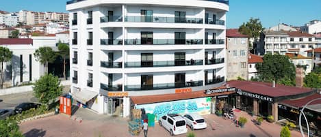 Fassade der Unterkunft