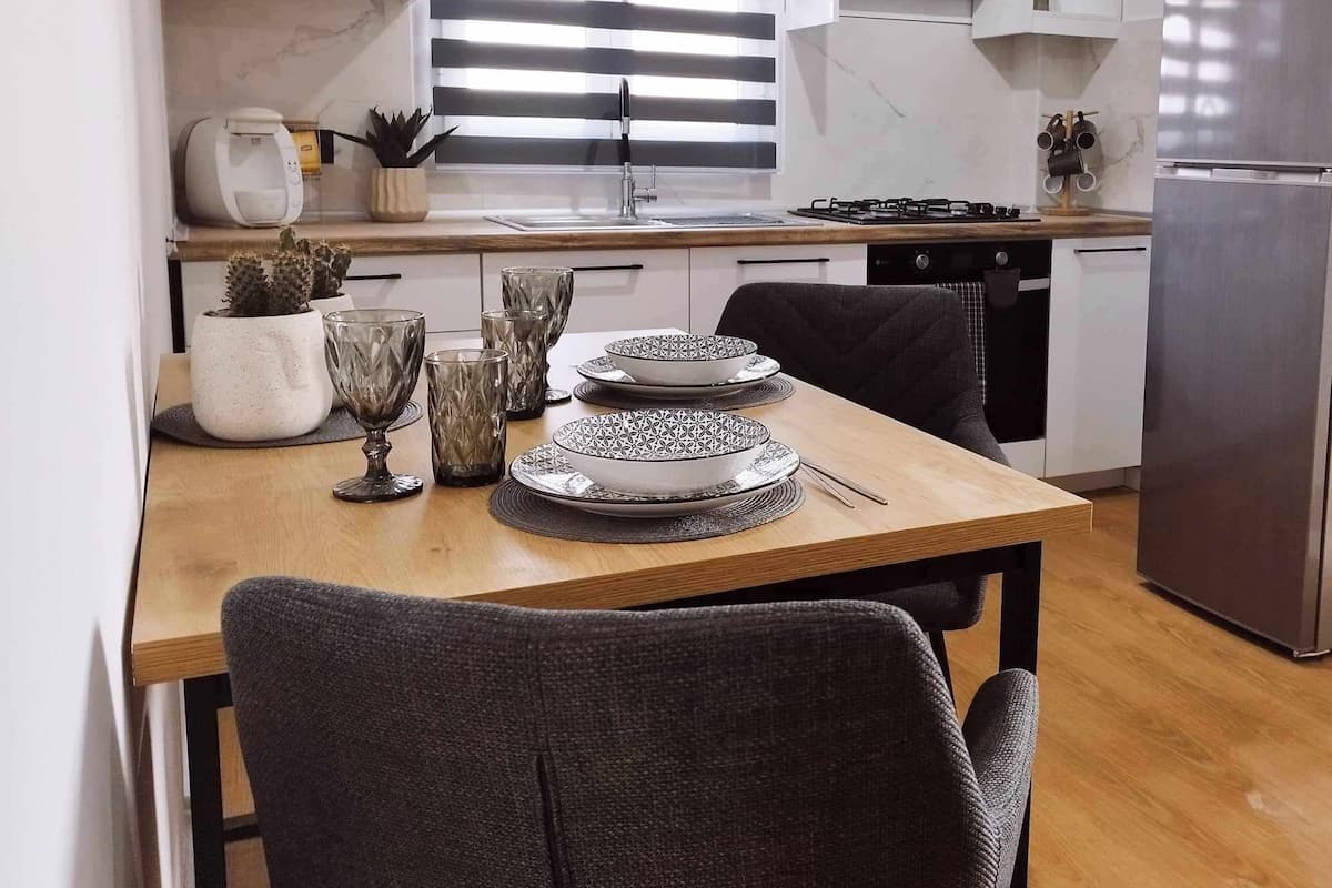 Appartamento Superior, 1 camera da letto, non fumatori | Cucina privata | Frigorifero con congelatore, forno, piano cottura