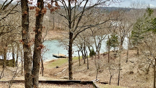 Hill House with Private Lake access