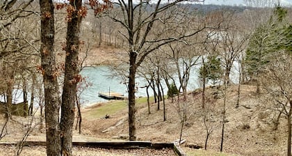 Hill House with Private Lake access