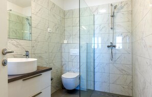 Shower, hair dryer
