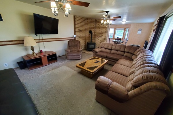 Very Nicely Furnished Plush Living Room Set-Up Awaits Your Visit!