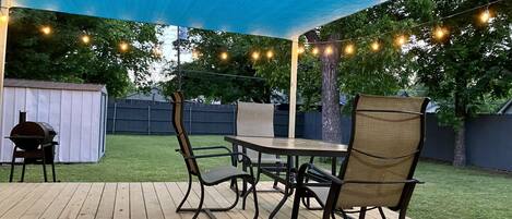 Opções para refeição ao ar livre