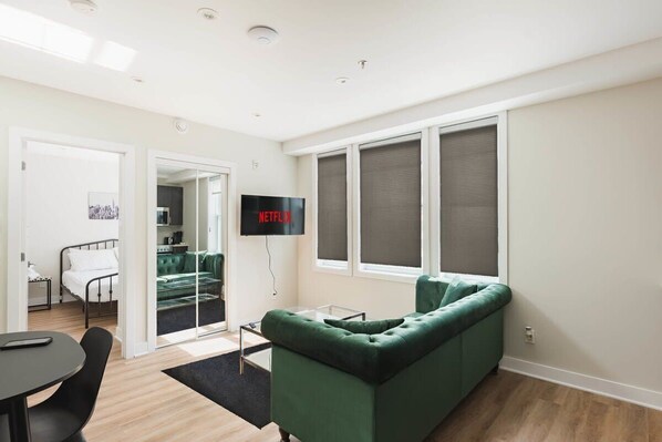 TV, streaming services, offices