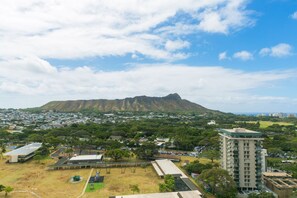 Uitzicht vanuit accommodatie