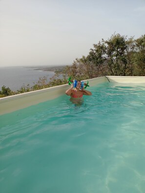 Alberca al aire libre 