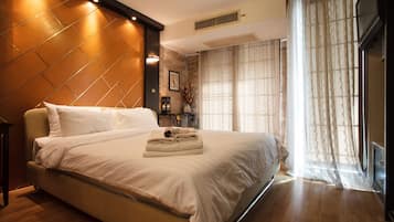 2 室のベッドルーム、アイロン / アイロン台、インターネット、ベッドシーツ