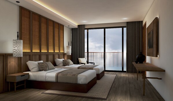 Deluxe Room | In-room safe, desk, blackout drapes, soundproofing - Sareeviengping Hotel ChiangMai (Mae Rim)