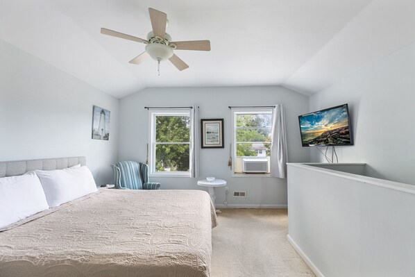 2 chambres, fer et planche à repasser, Wi-Fi gratuit, draps fournis