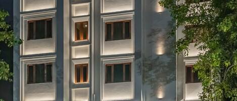 Fachada del alojamiento