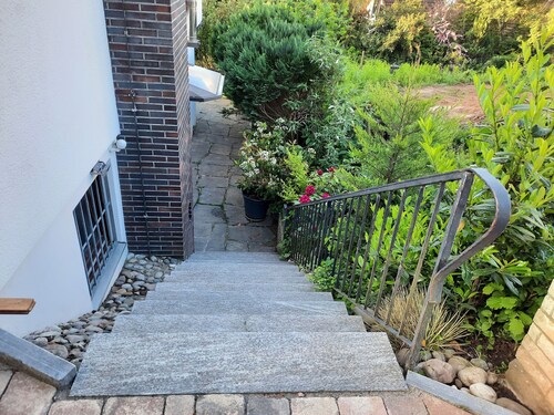 Beautiful terrace holiday apartment, 85m² 2 bedrooms and a large living room