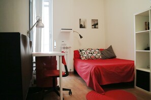 Shared Dormitory, 1 Bedroom, Balcony | 1 bedroom - Kamchu Apartments Room With Balcony Viale Libia (Rome)