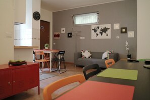 Shared Dormitory, 1 Bedroom, Balcony | Living area - Kamchu Apartments Room With Balcony Viale Libia (Rome)