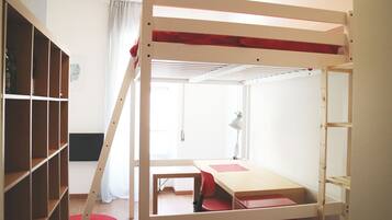 Gemeinsamer Schlafsaal, 1 Schlafzimmer, Balkon