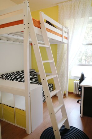 Shared Dormitory, 1 Bedroom, Balcony