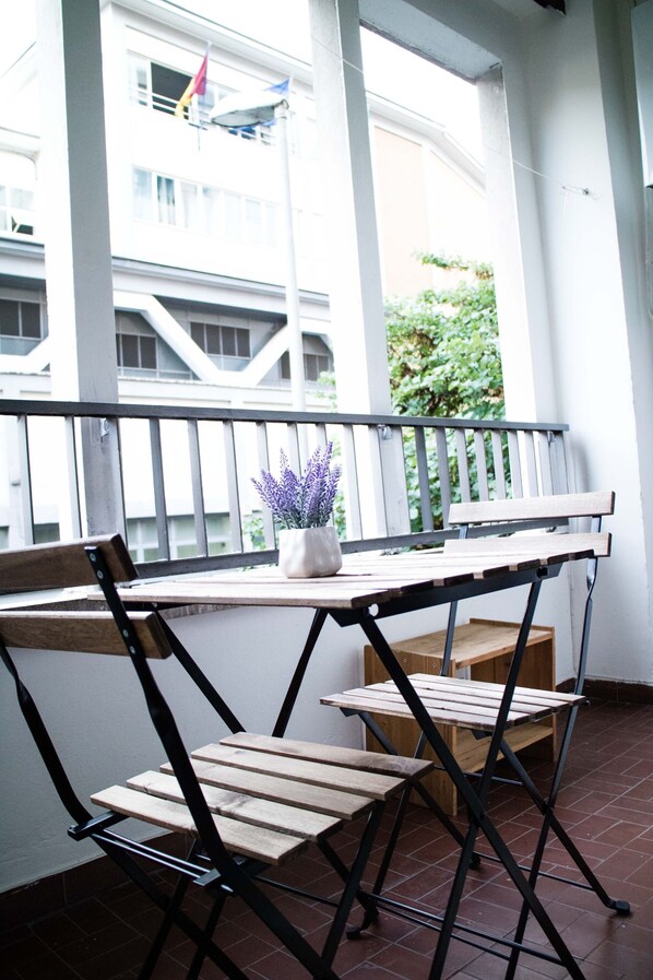 Shared Dormitory, 1 Bedroom, Balcony | Balcony - Kamchu Apartments Double Room Viale Libia (Rome)