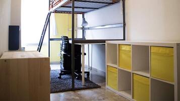 Shared Dormitory, 1 Bedroom, Balcony