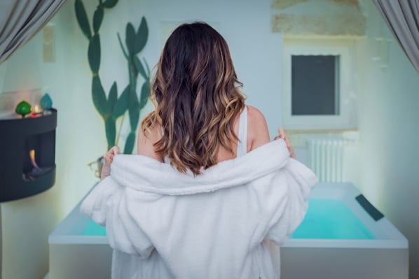 Maison, fumeur, balcon | Commodités de la salle de bain | Savon, shampooing