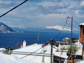 Ferienhaus, 2 Schlafzimmer, Balkon, Stadtblick | Balkon