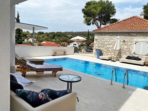 Villa, 6 Bedrooms, Accessible, Balcony | Pool - Exclusive Villa Marumare Completed 2021 Pool 300m to the Beach (Milna)