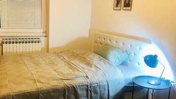 Apartment, 1 Bedroom, City View | 1 bilik tidur, cadar katil