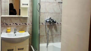 Apartemen, 1 kamar tidur, pemandangan kota | Kamar mandi
