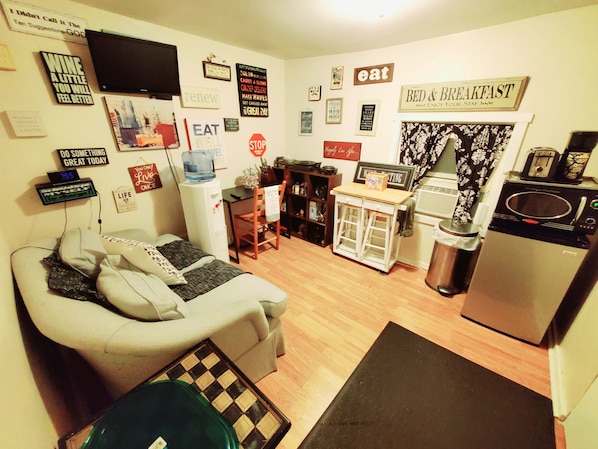 Gemeinsamer Schlafsaal, 1 Schlafzimmer | Wohnzimmer